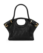 Balmain Сумка-тоут small из гладкой овечьей кожи - Артикул: HN1FD088LSP6