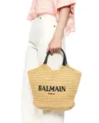 Balmain Сумка-тоут Mini - Артикул: HN1FA089TRAY