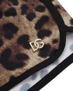 Dolce&Gabbana Детские шорты с леопардовым принтом - Артикул: L5J845-ONO11-S