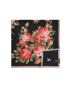 Dolce&Gabbana Платок из шелка в цветочный принт - Артикул: FN090R-GDDPL