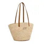 Saint Laurent Сумка PANIER Small з рафії - Артикул: 868565-GAAGN