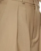 Saint Laurent Брюки из шерсти и шелка - Артикул: 854457-Y7K11