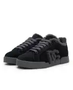 Dolce&Gabbana Кеды Portofino из телячьей кожи и овчины - Артикул: CK2374-AJ222