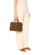Saint Laurent Сумка SAC DE JOUR small из телячьей замши - Артикул: 861231-1U80W
