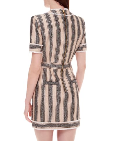 Balmain Твідова сукня - Артикул: XF1R7050XB30
