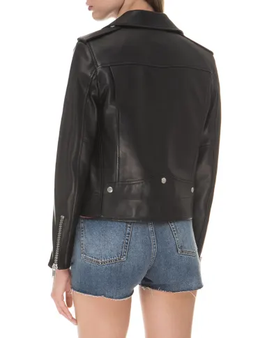 Saint Laurent Кожаная косуха - Артикул: 481862-Y5YA2
