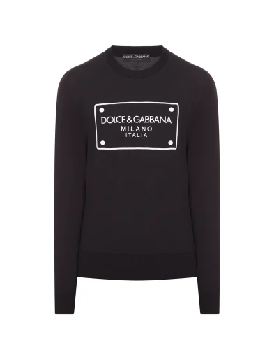 Dolce&Gabbana Шерстяной джемпер - Артикул: GXJ79Z-JBVQ4