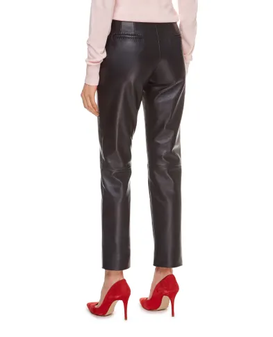 Dolce&Gabbana Шкіряні штани - Артикул: FTBYFL-HULJ8