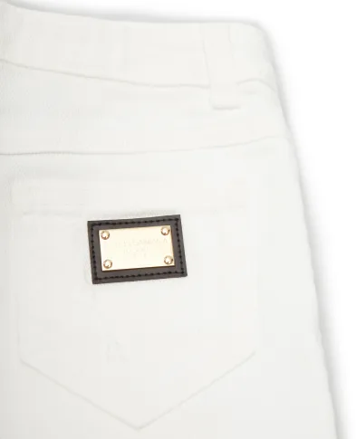 Dolce&Gabbana Детская джинсовая юбка - Артикул: L54I52-LDA84-S