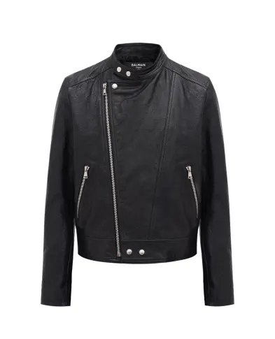 Balmain Кожаная куртка  - Артикул: CH1TD010LC46