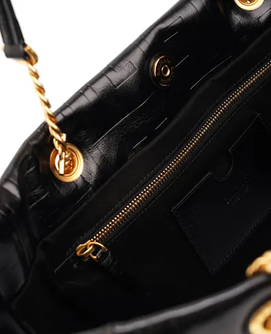 Balmain Шкіряна сумка 1945 Soft Cabas - Артикул: DN1FF827LETF