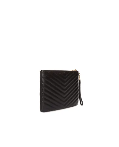 Saint Laurent Шкіряний клатч Monogram - Артикул: 379039-CWU01
