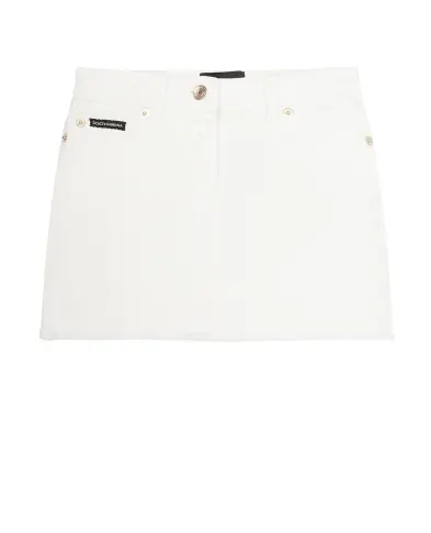Dolce&Gabbana Детская джинсовая юбка - Артикул: L54I52-LDA84-S