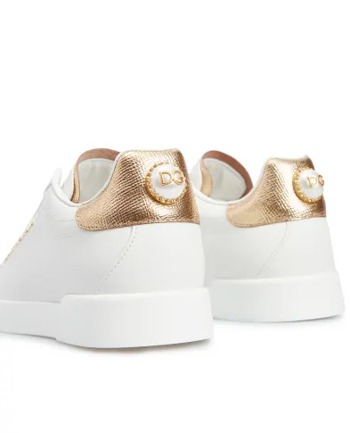 Dolce&Gabbana Кеды Portofino из кожи - Артикул: CK1602-AN298