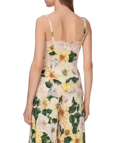 Dolce&Gabbana Шовковий топ - Артикул: F74E1T-FSA0E