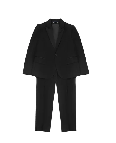 Dolce&Gabbana Дитячий вовняний костюм (піджак, штани) - Артикул: L41U49-FUBBG-S
