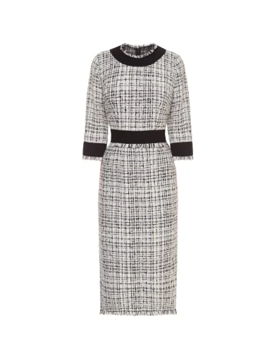 Dolce&Gabbana Твідова сукня - Артикул: F6J0KT-FMMFT