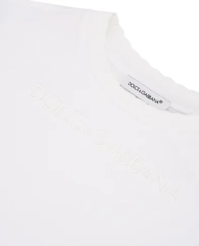 Dolce&Gabbana Дитяча футболка - Артикул: L5JTNJ-G7NXR-S