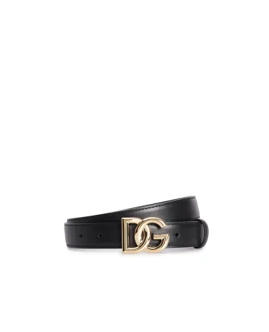 Dolce&Gabbana Шкіряний ремінь - Артикул: BE1447-AW576