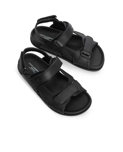 Dolce&Gabbana Детские кожаные сандалии - Артикул: DA5098-A1293-S