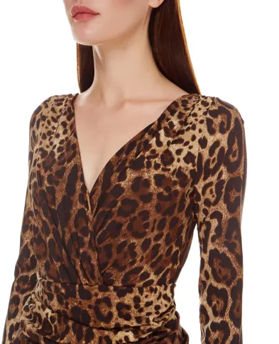 Dolce&Gabbana Шелковое платье - Артикул: F6R7GT-FSADD