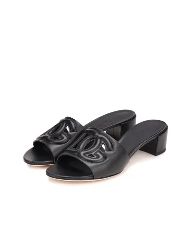 Dolce&Gabbana Кожаные мюли - Артикул: CR1139-AY329