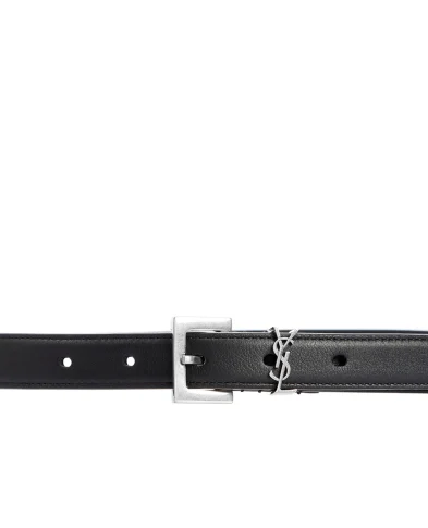 Saint Laurent Шкіряний ремінь - Артикул: 554465-BOO0E