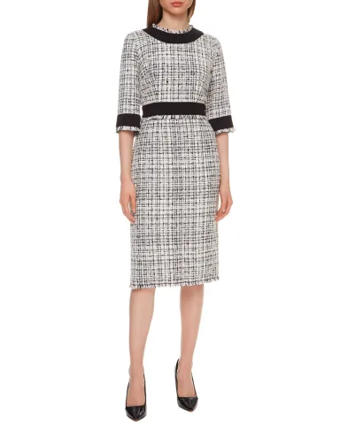 Dolce&Gabbana Твідова сукня - Артикул: F6J0KT-FMMFT