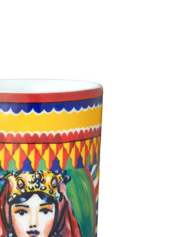 Dolce&Gabbana Фарфоровый стакан для воды - Артикул: TCB031-TCA22