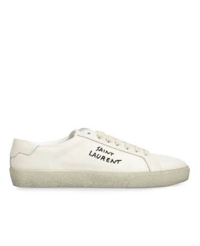 Saint Laurent Снікери Court Classic - Артикул: 610648-GUP10