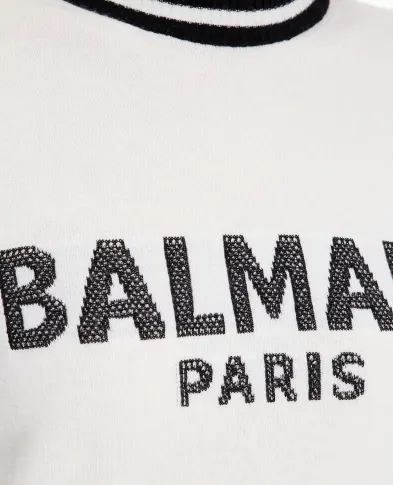 Balmain Шерстяной джемпер - Артикул: WF1KA000K225
