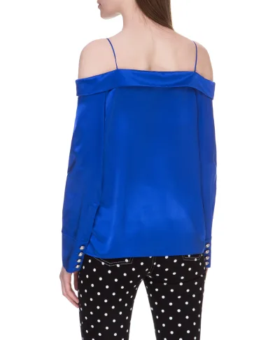Balmain Шовкова блуза - Артикул: TF02676111S