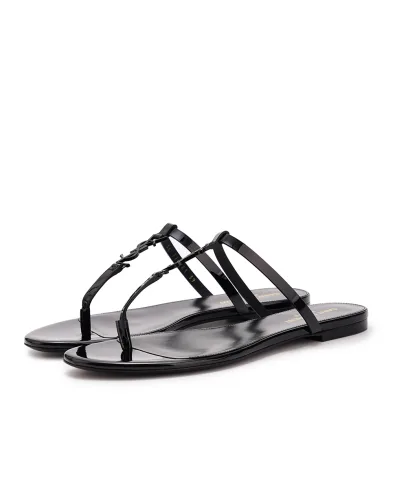 Saint Laurent Шлепанцы Cassandra - Артикул: 776081-1TVVV