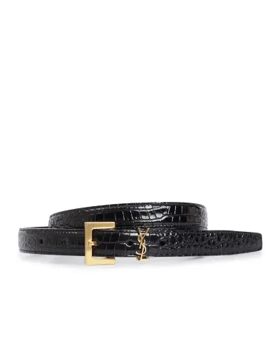 Saint Laurent Шкіряний ремінь - Артикул: 554465-DND0J