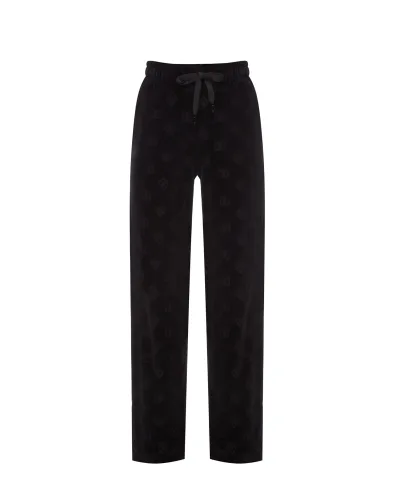 Dolce&Gabbana Велюровые спортивные брюки - Артикул: FTCKJT-FJ7DL