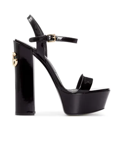 Dolce&Gabbana Шкіряні босоніжки - Артикул: CR1340-A1037