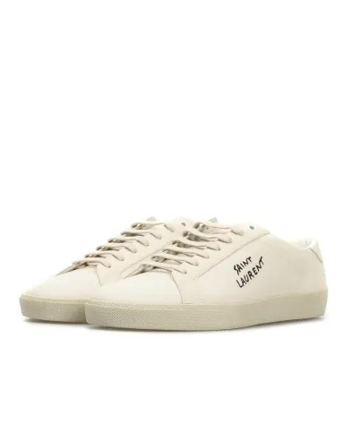 Saint Laurent Сникеры Court Classic - Артикул: 611106-GUP10