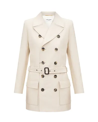 Saint Laurent Пальто - Артикул: 778548-Y3I85