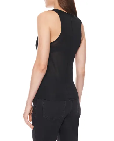 Saint Laurent Майка з шовку - Артикул: 859374-Y37WA