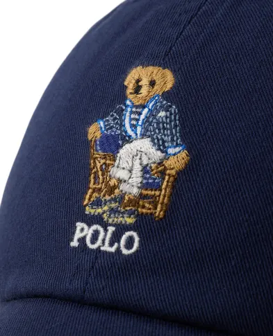 Polo Ralph Lauren Бейсболка Polo Bear из саржи - Артикул: 710B19130001