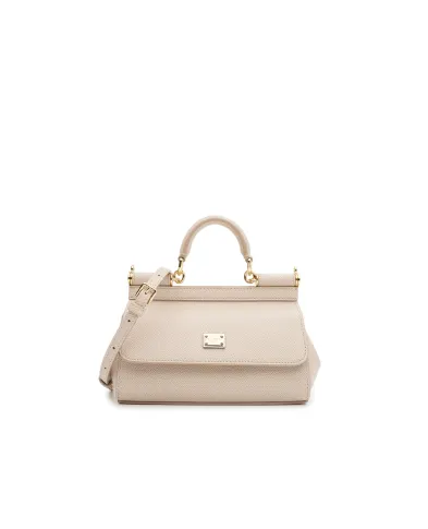 Dolce&Gabbana Сумка Sicily Small із телячої шкіри - Артикул: BB7116-B1001