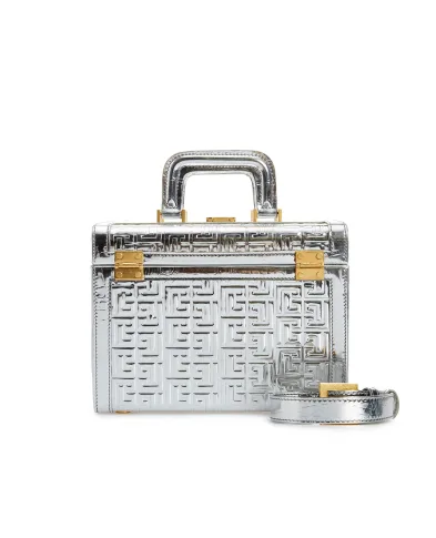 Balmain Кожаный чемодан Vanity - Артикул: WN0JR694LSPC