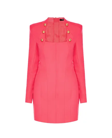 Balmain Вовняна сукня - Артикул: YF1R9525WB05