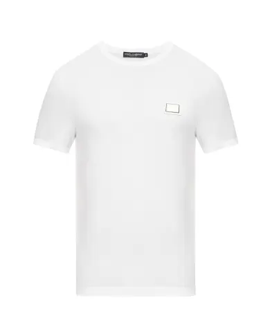 Dolce&Gabbana Футболка с логотипом - Артикул: G8PV1T-G7Q1Q