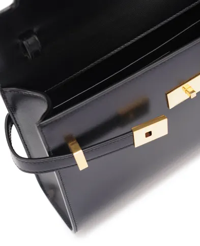 Saint Laurent Кожаная сумка Manhattan Small - Артикул: 675626-0SX0W