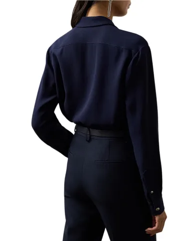 Ralph Lauren Collection Рубашка Terrel из шелка - Артикул: 290P10027001