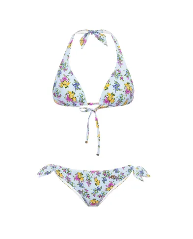 Dolce&Gabbana Купальник в цветочный принт - Артикул: O8A18J-ON0D2