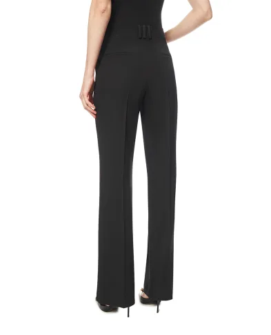 Balmain Прямые брюки из шерсти - Артикул: GF1PN220WC09