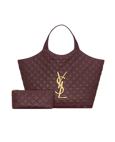 Saint Laurent Сумка-тоут ICARE из овечьей кожи - Артикул: 698651-AAANG