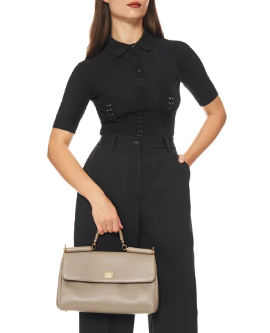 Dolce&Gabbana Сумка My Sicily з телячої шкіри - Артикул: BB7782-B7321